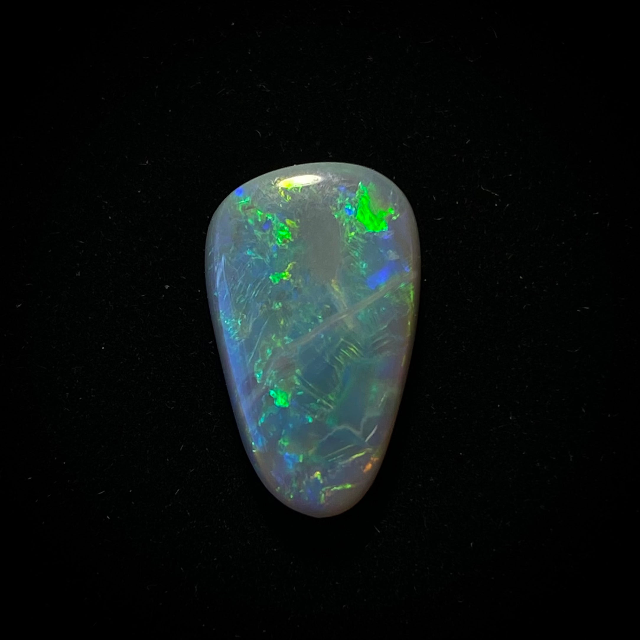 Solid mørk opal - 11190