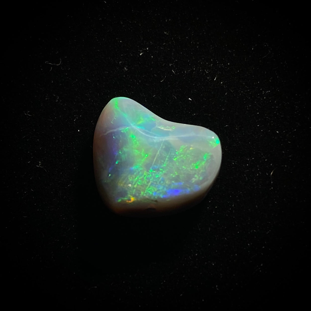 Solid mørk opal - 11235