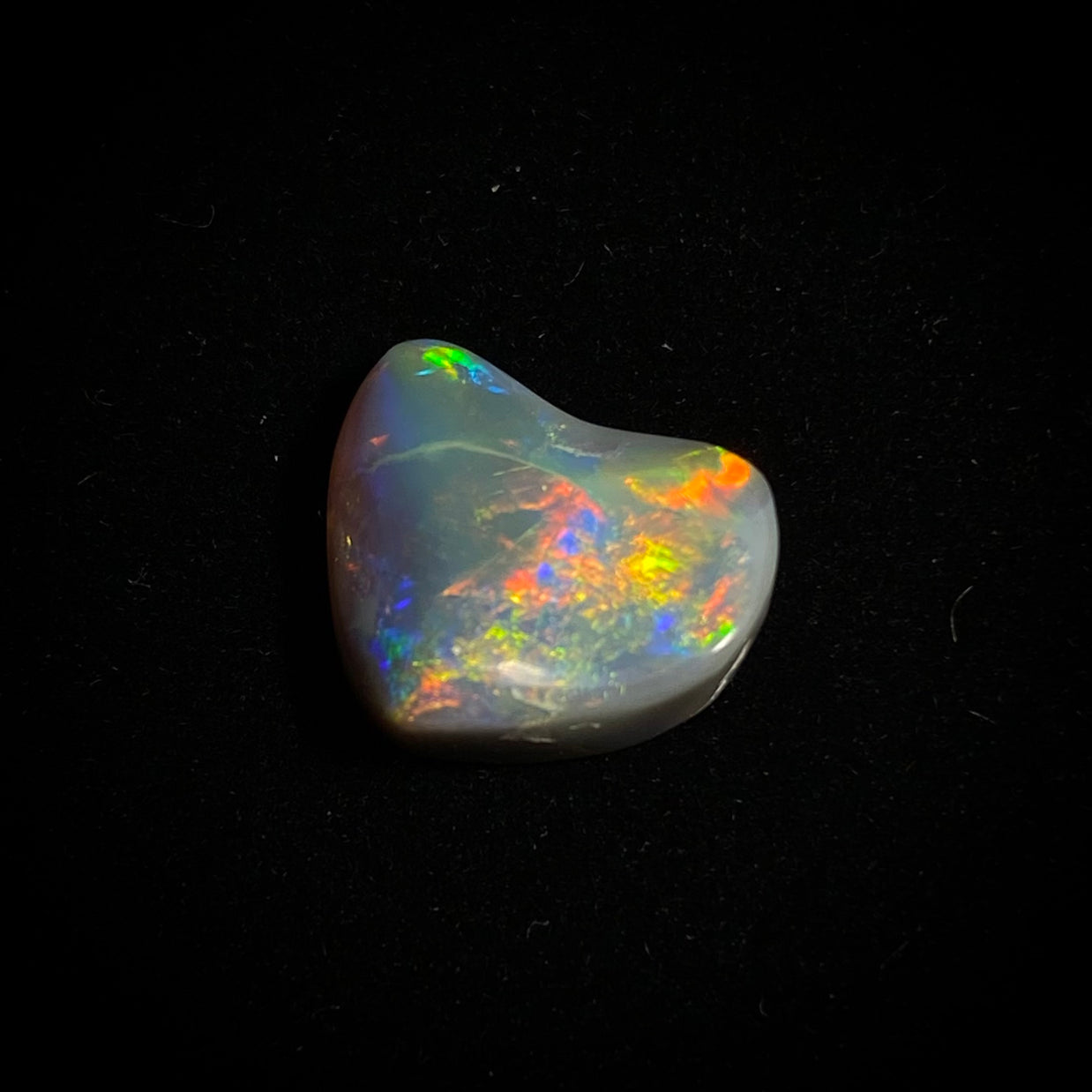 Solid mørk opal - 11235