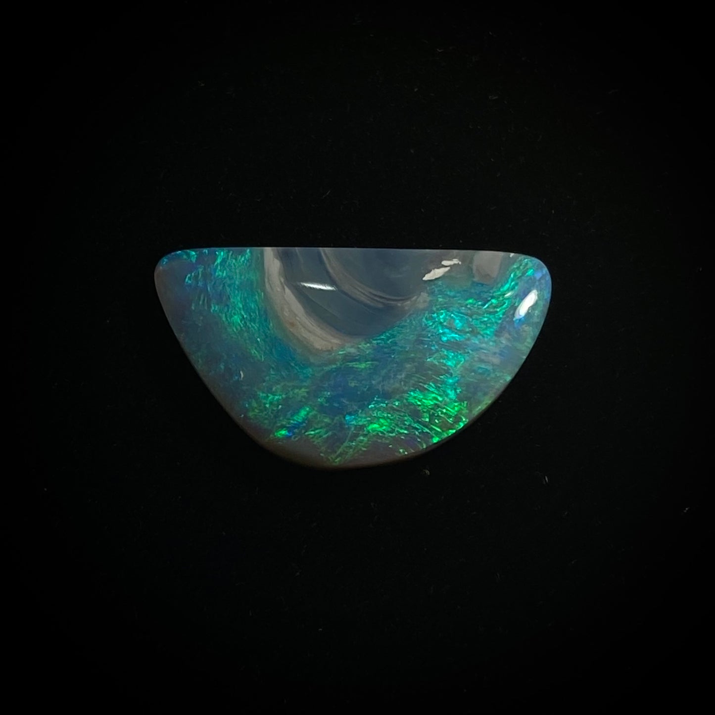 Solid mørk opal - 11254