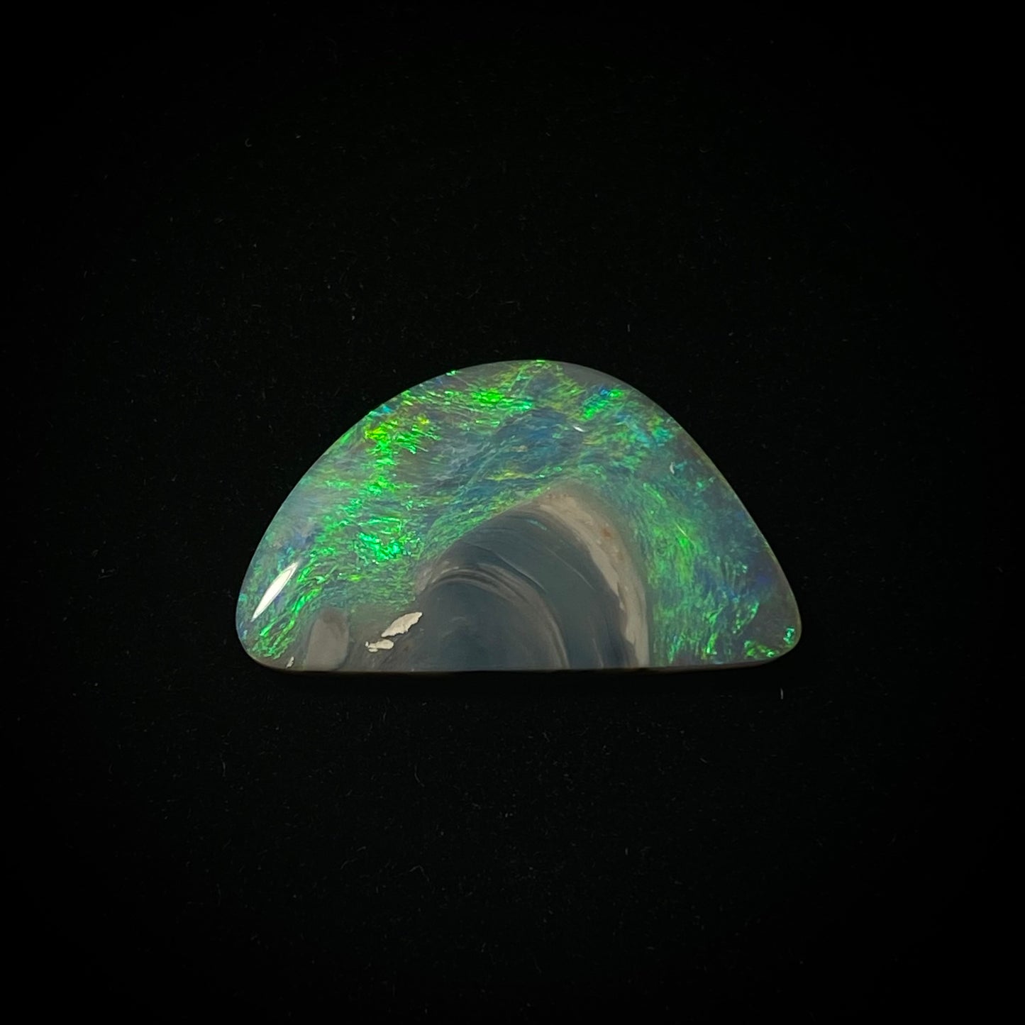 Solid mørk opal - 11254