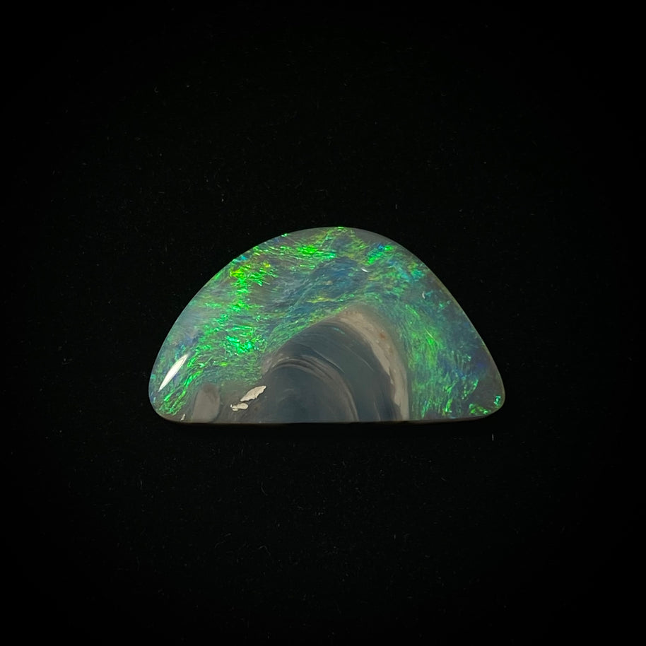 Massiver dunkler Opal – 11254