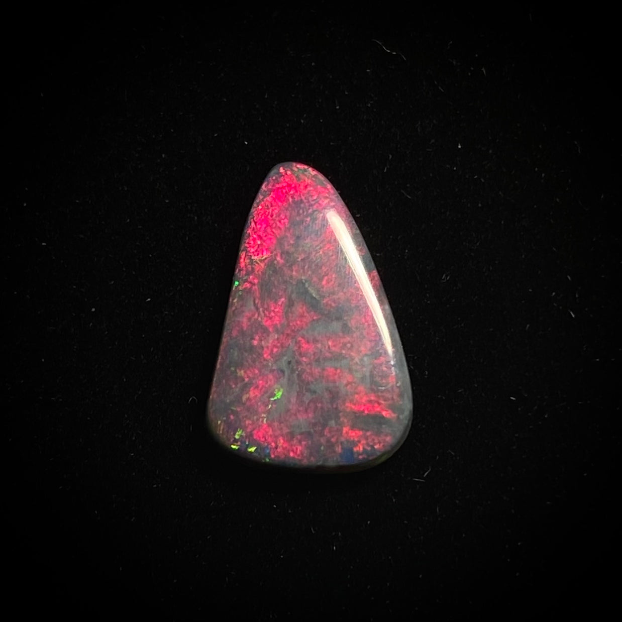 Solid black opal - 11332