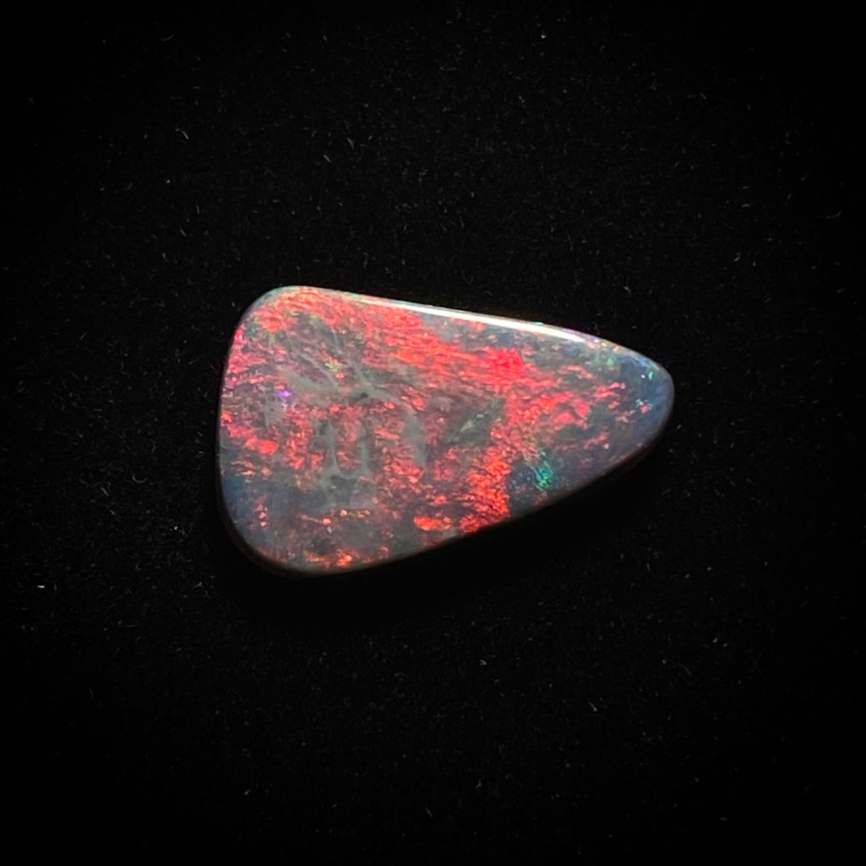 Solid black opal - 11332