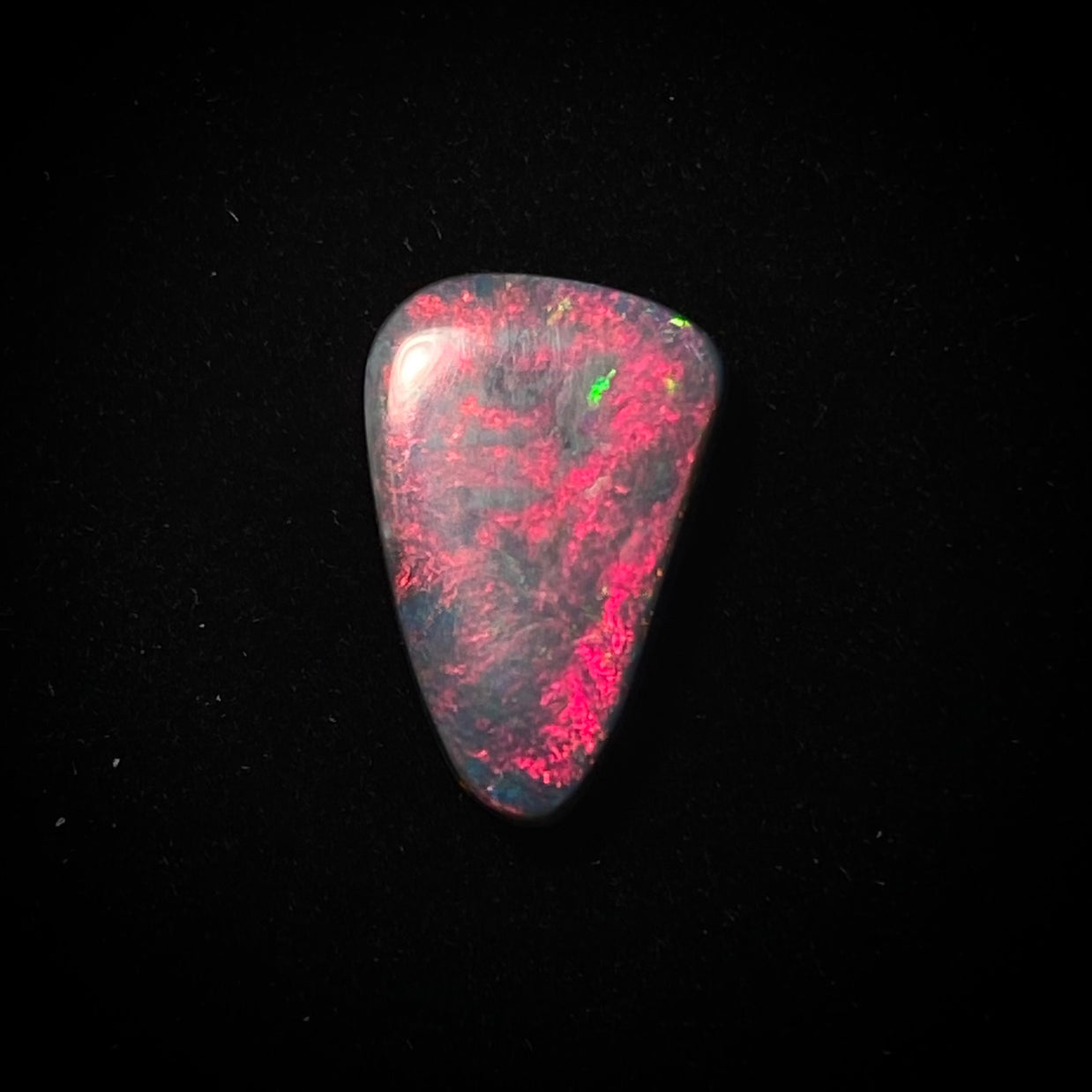 Solid black opal - 11332