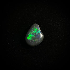 Solid black opal - 11334