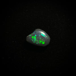 Solid black opal - 11334