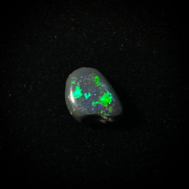 Solid black opal - 11334