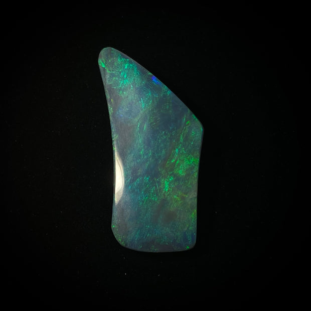 Solid mørk opal - 11374