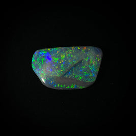 Solid black opal - 11386