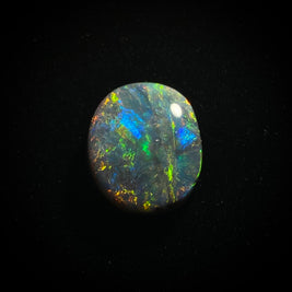 Solid black opal - 11389