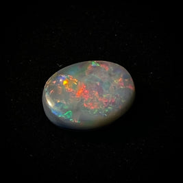 Solid black opal - 11407