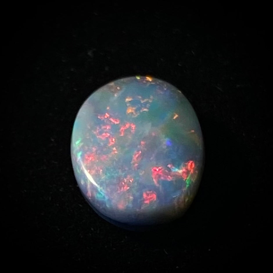 Solid black opal - 11407