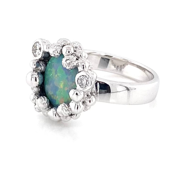 Ring - Massiver Opal Gsr 098