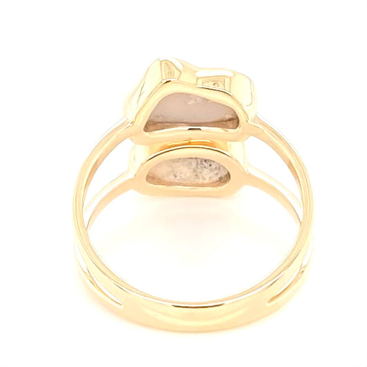 Ring - Massiver Opal Gr 159