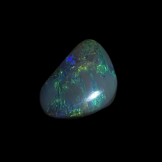 Solid mørk/crystal opal – 11452