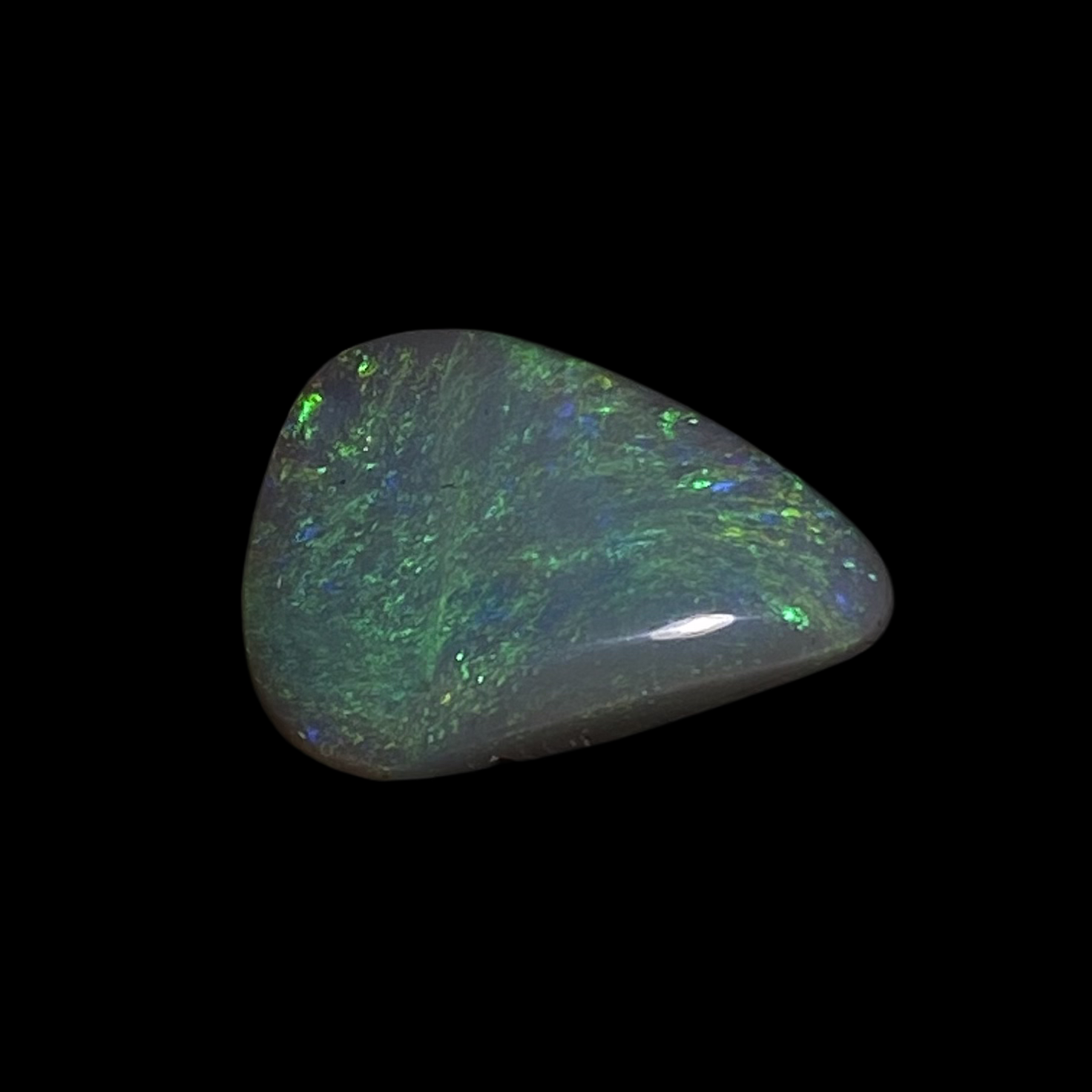 Solid mørk opal – 11469