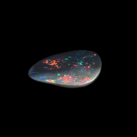 Solid black opal – 11506