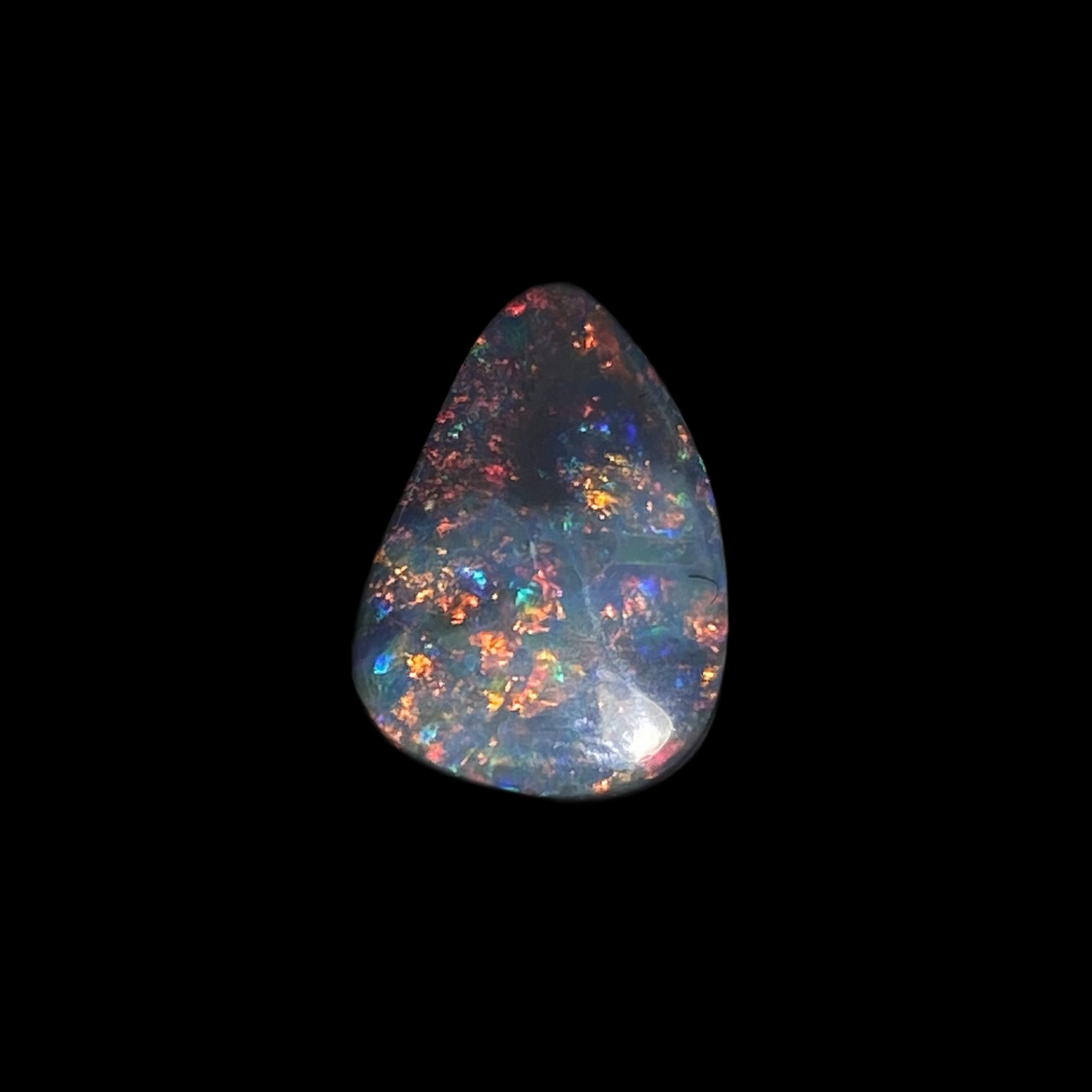 Solid black opal – 11534