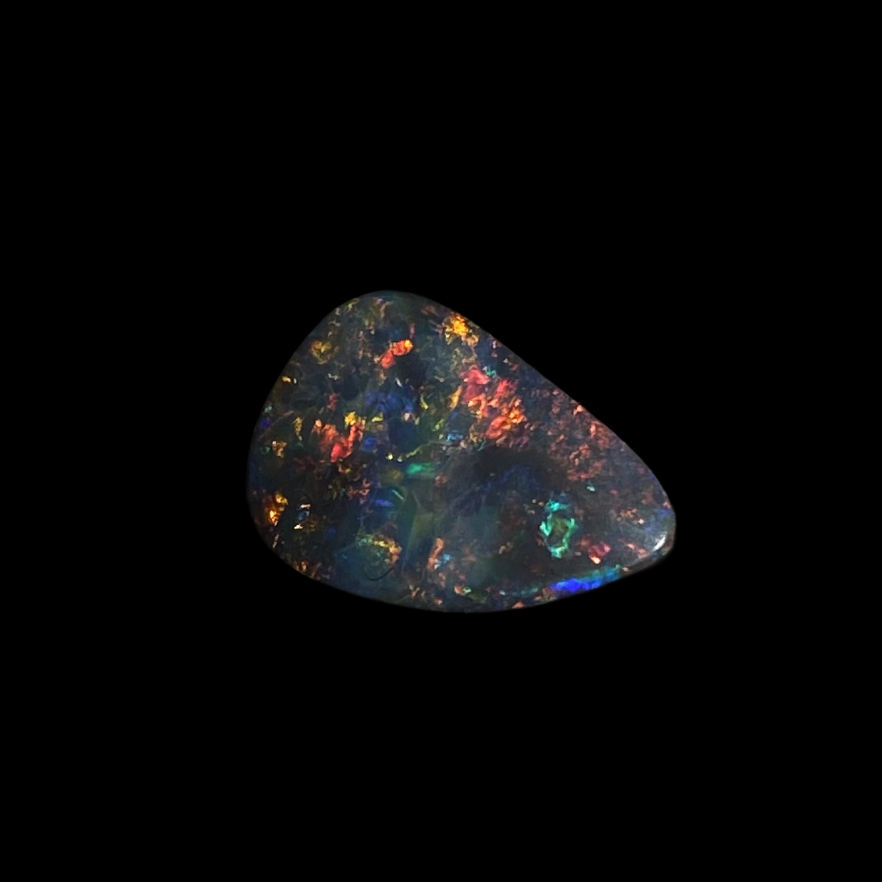 Solid black opal – 11534