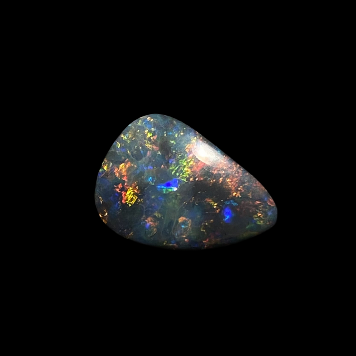 Solid black opal – 11534