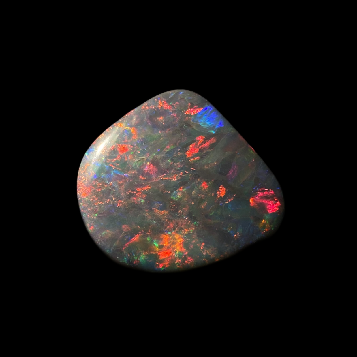 Solid black opal – 11549