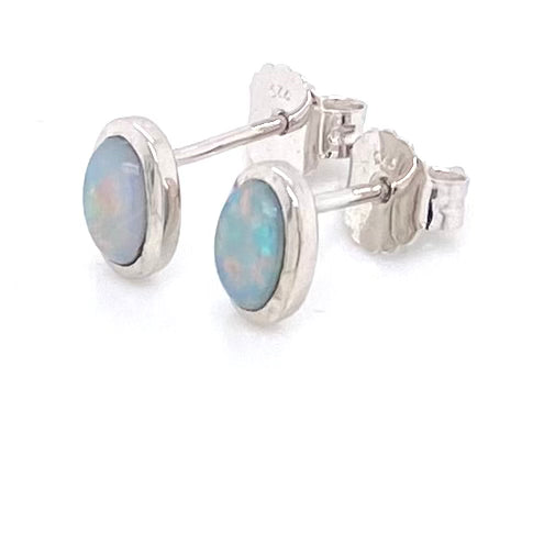 Studs - Solid opal See 189