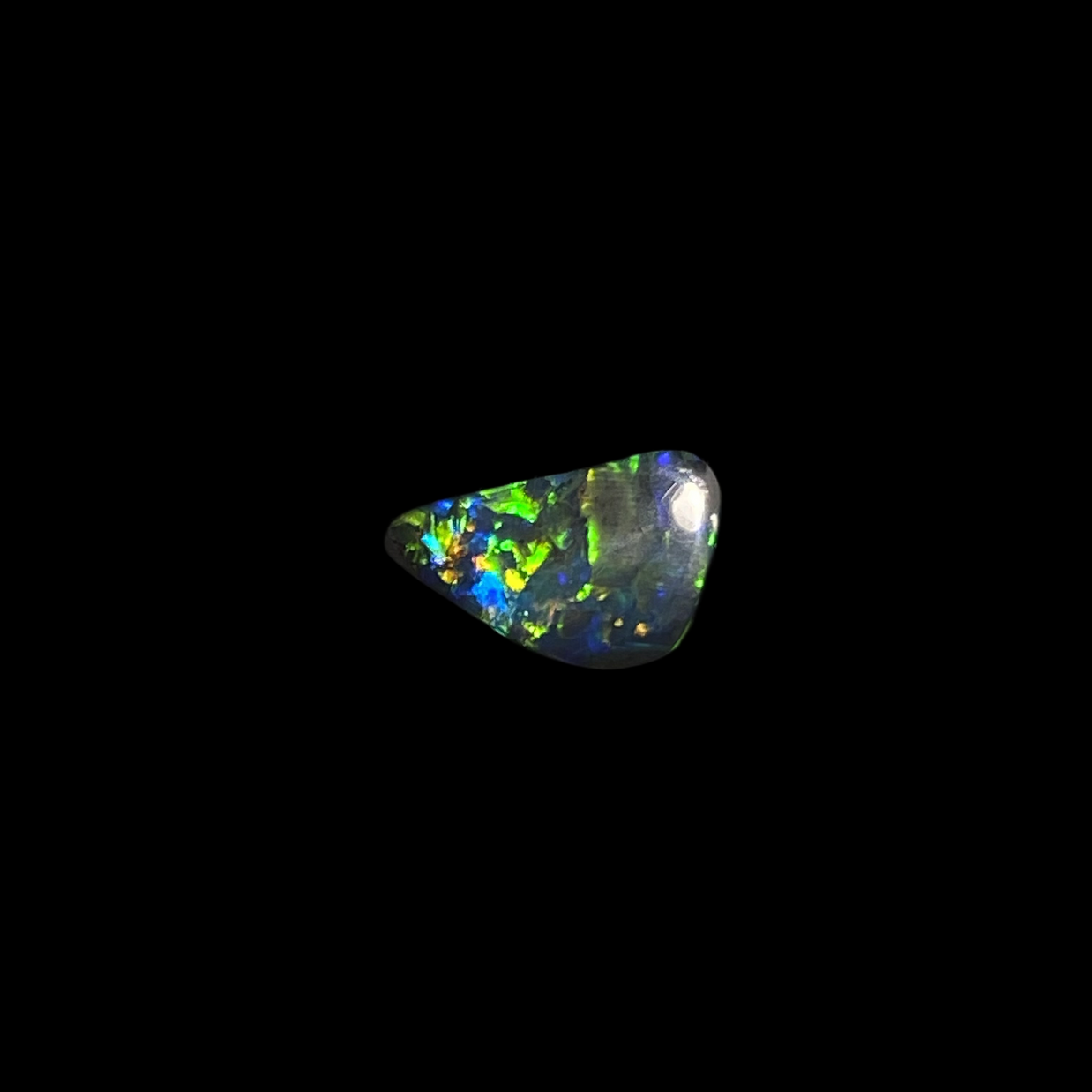 Solid black opal – 11592
