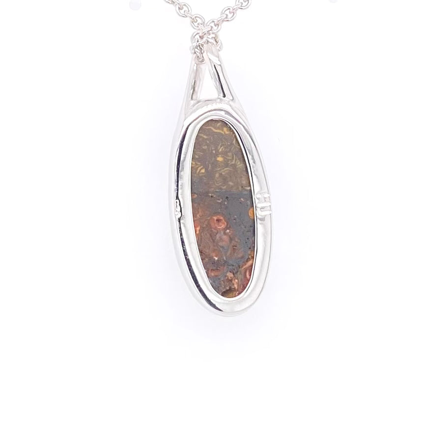 Anhänger - Massiver Boulderopal Sp 188