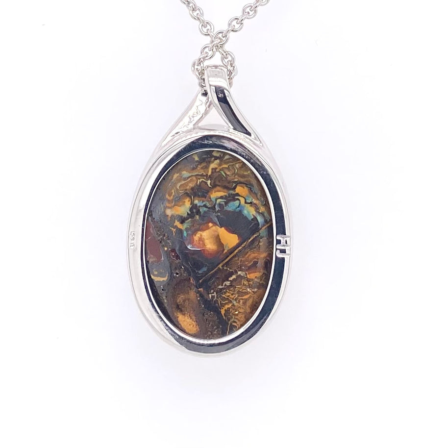 Anhänger - Massiver Boulderopal Sp 189
