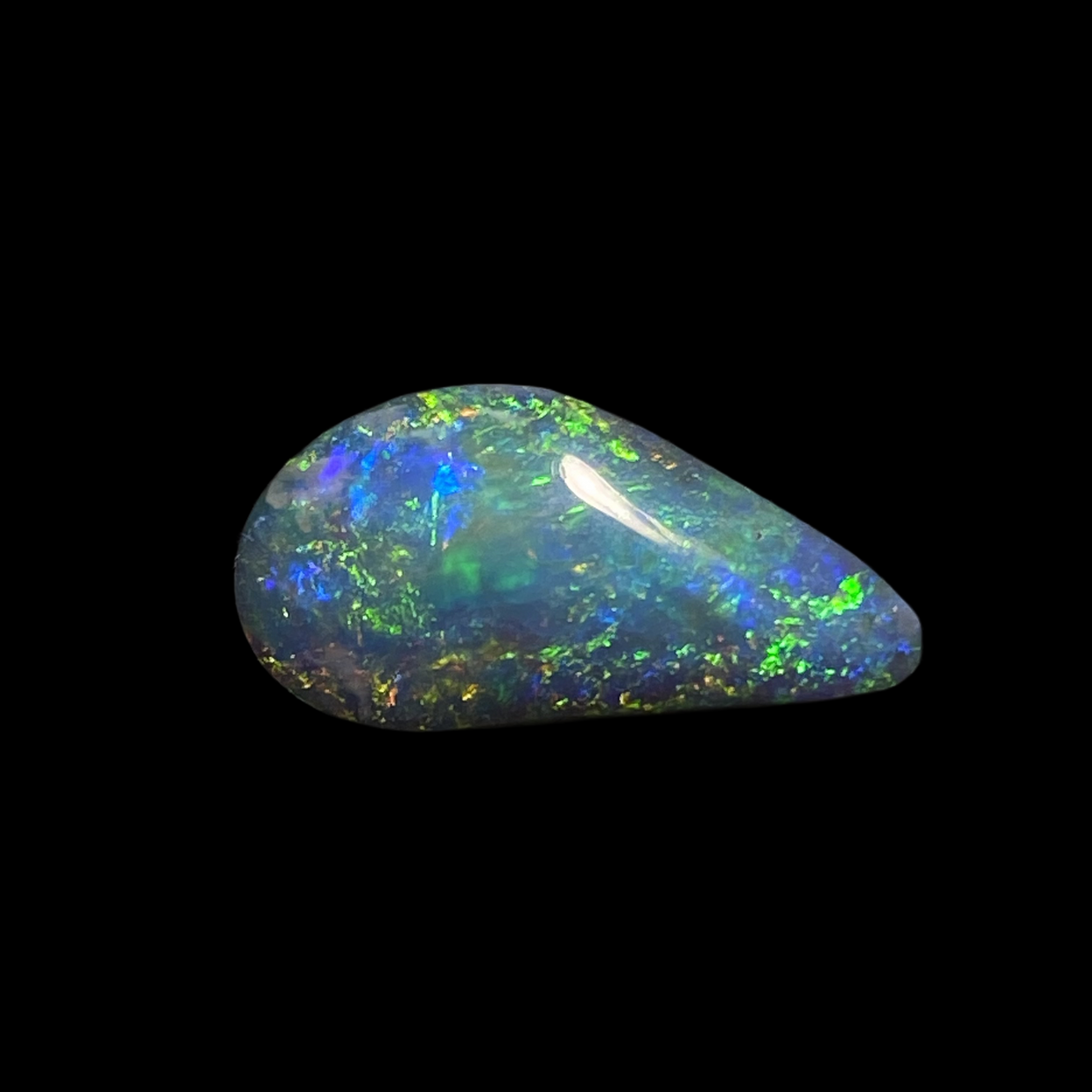 Solid black opal – 11623