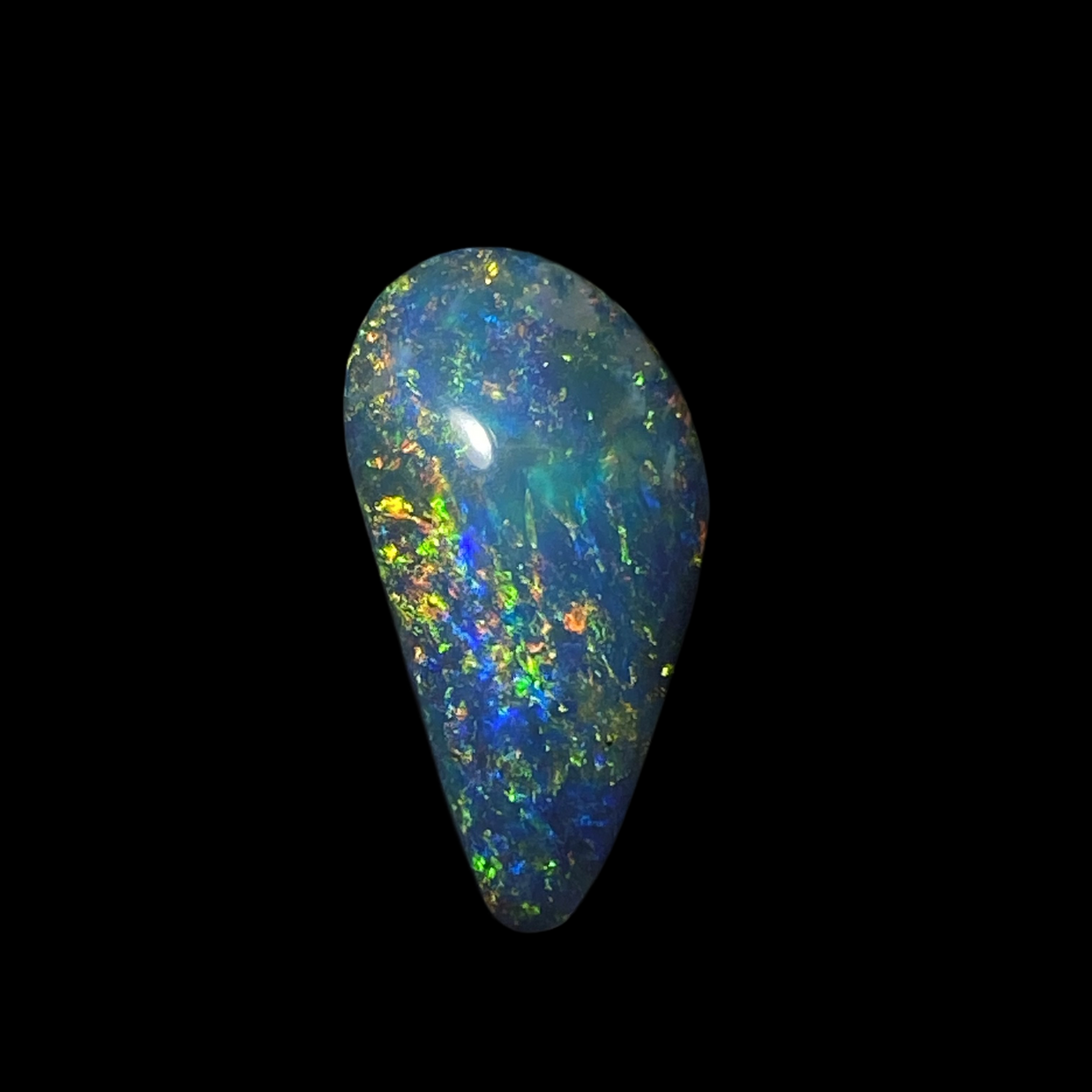 Solid black opal – 11623