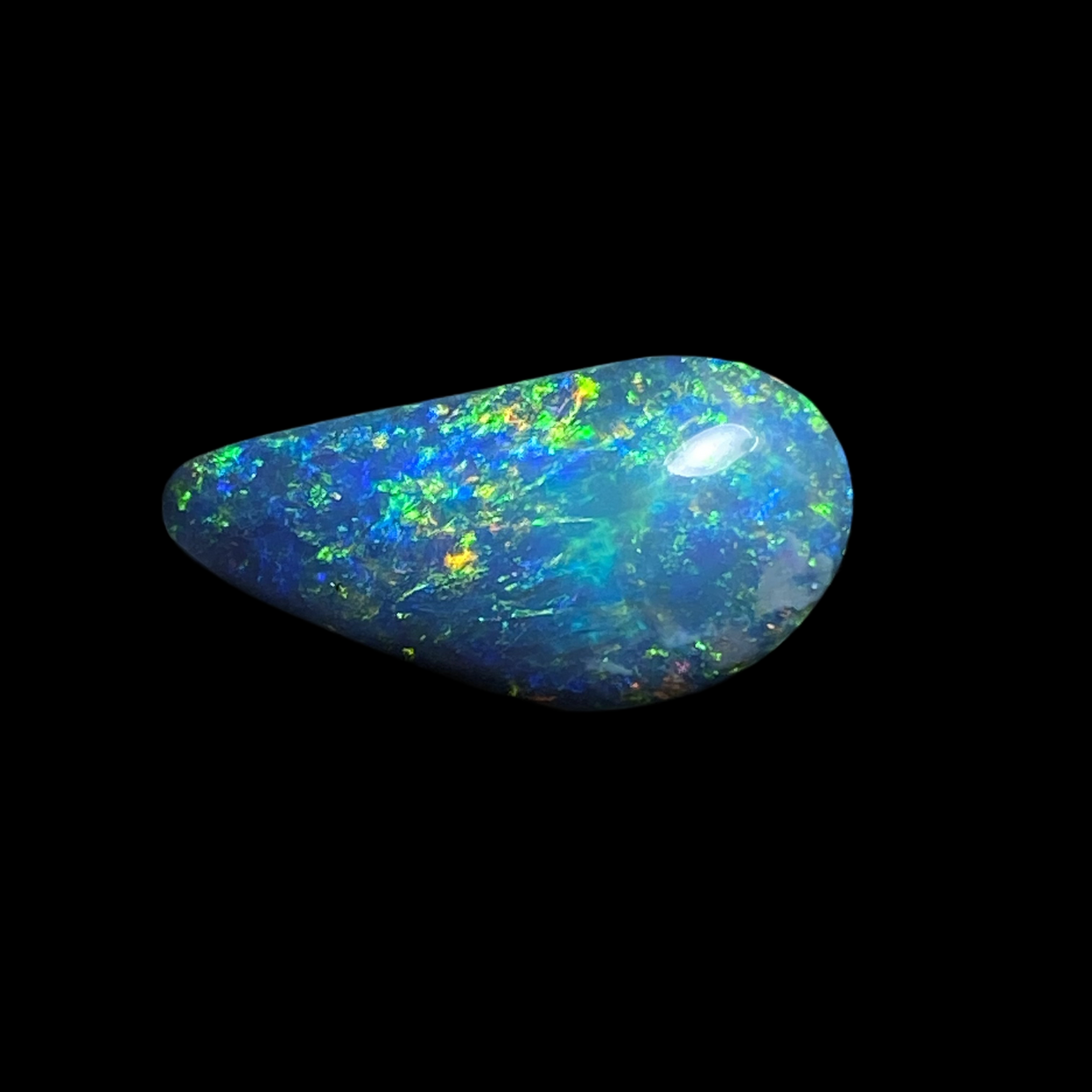Solid black opal – 11623