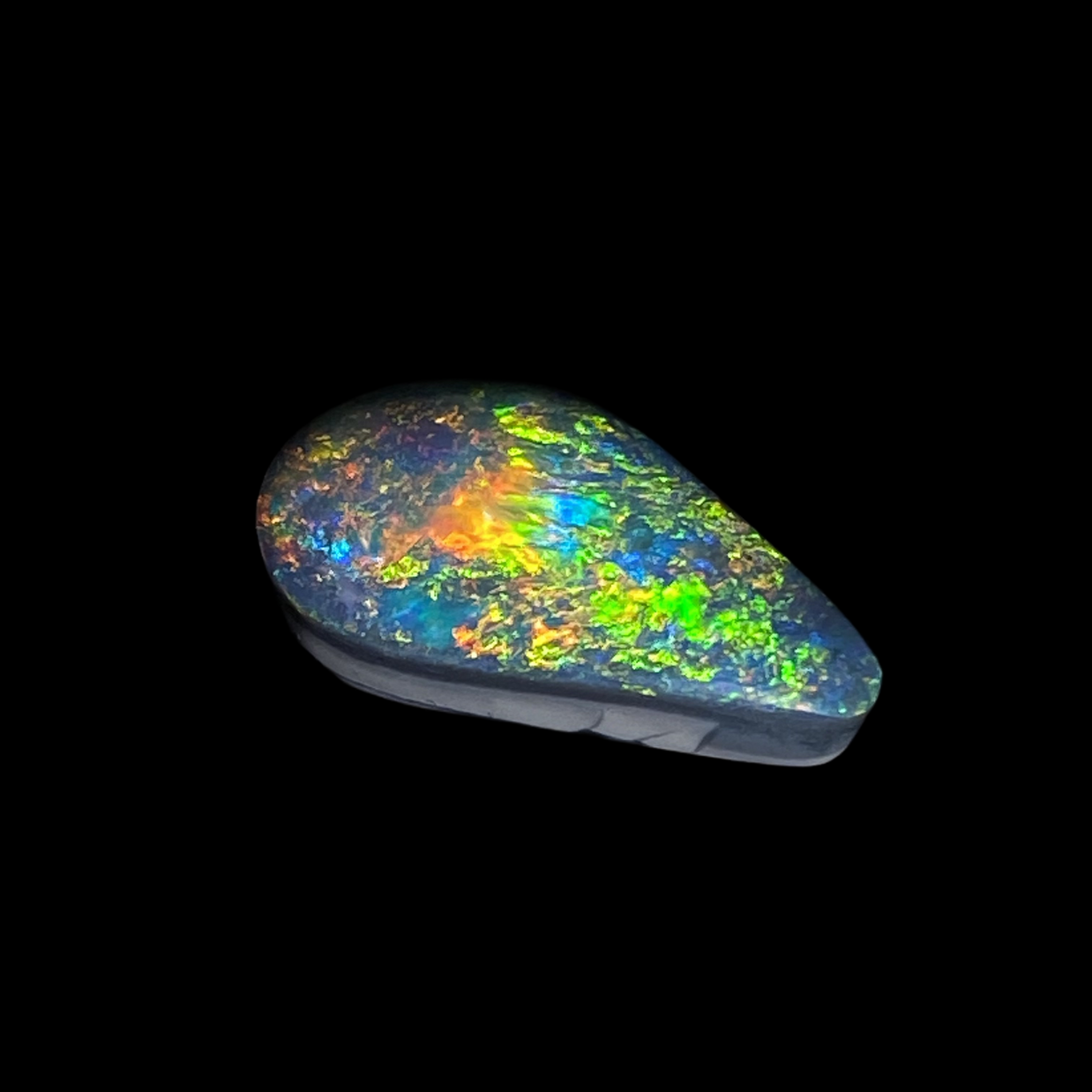 Solid black opal – 11623