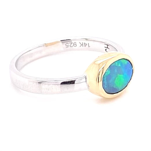 Ring - Solid opal Gsr 079