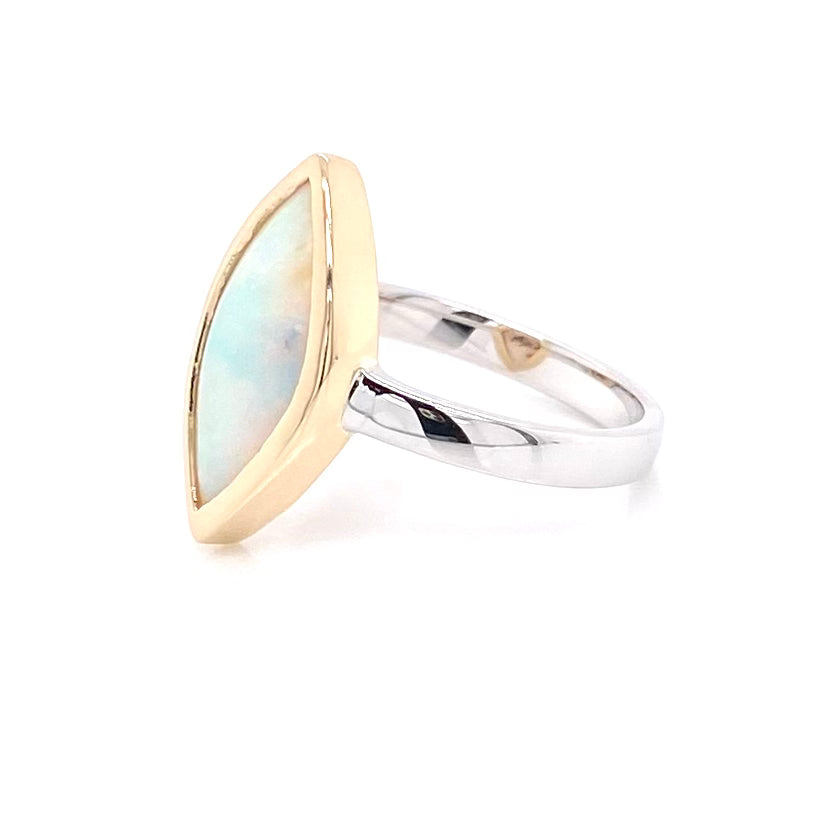 Ring - Solid opal Gsr 080