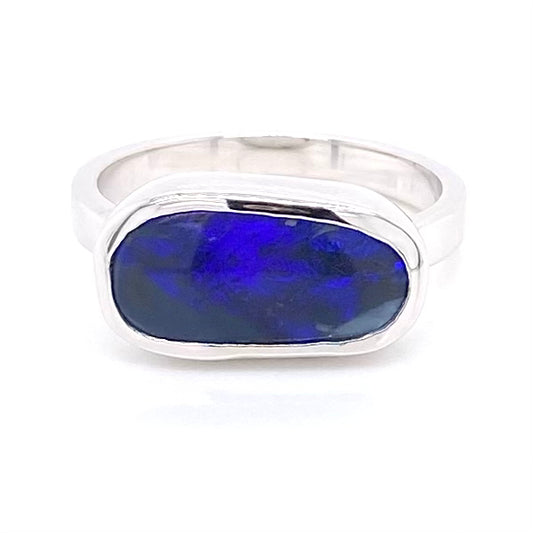 Ring - Solid opal Sr 094