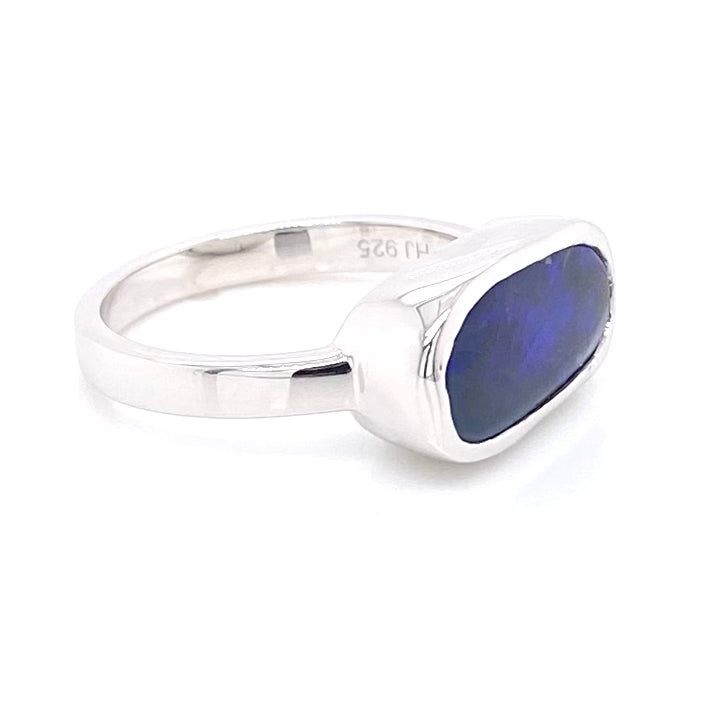 Ring - Solid opal Sr 094