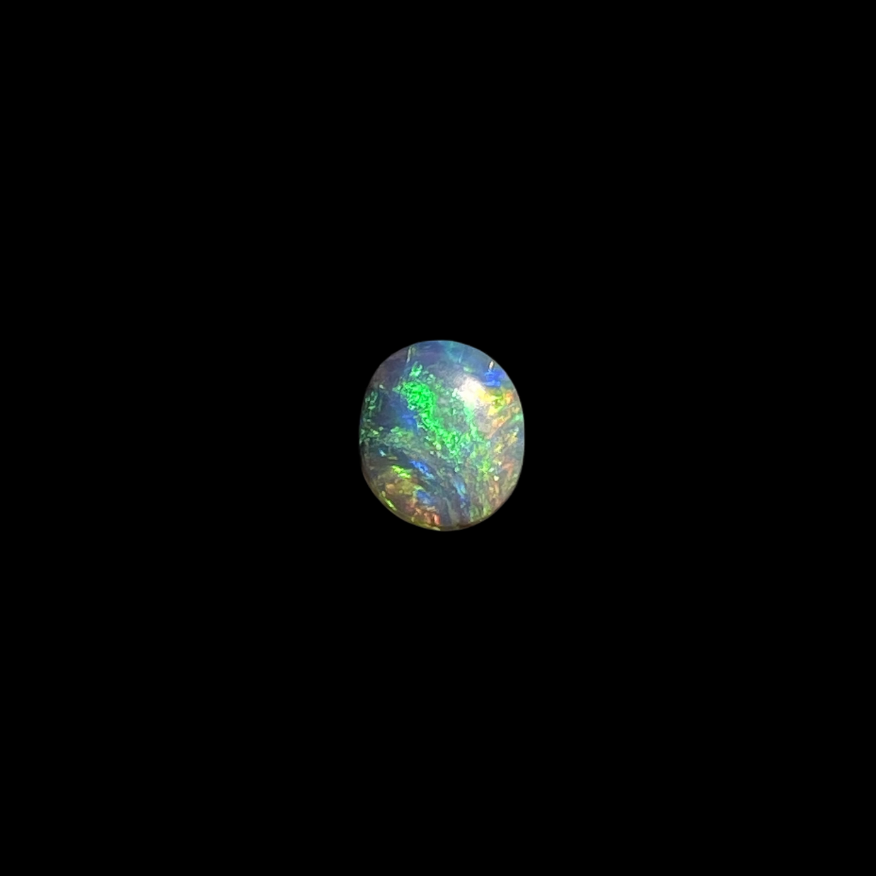 Solid black opal – 11636