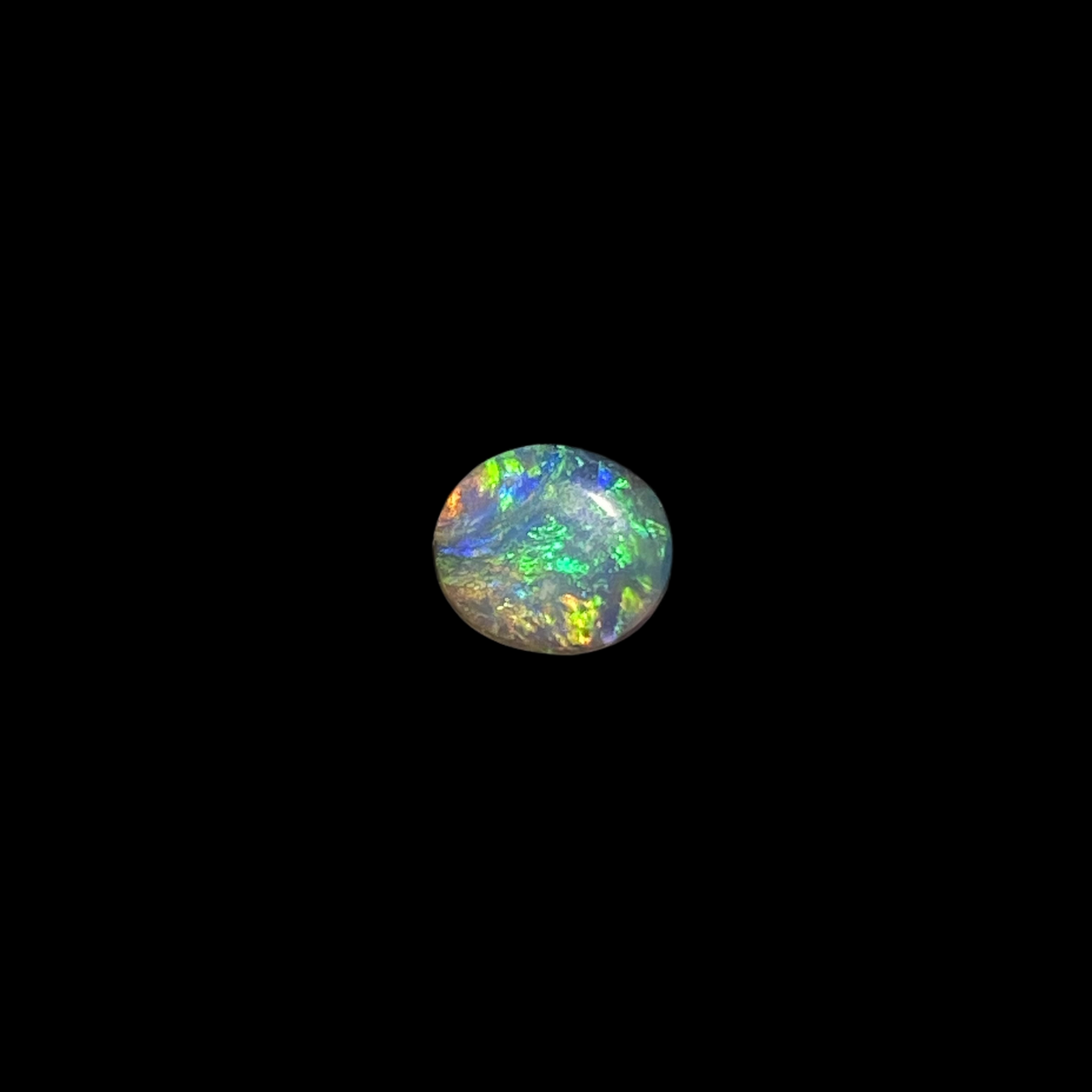 Solid black opal – 11636