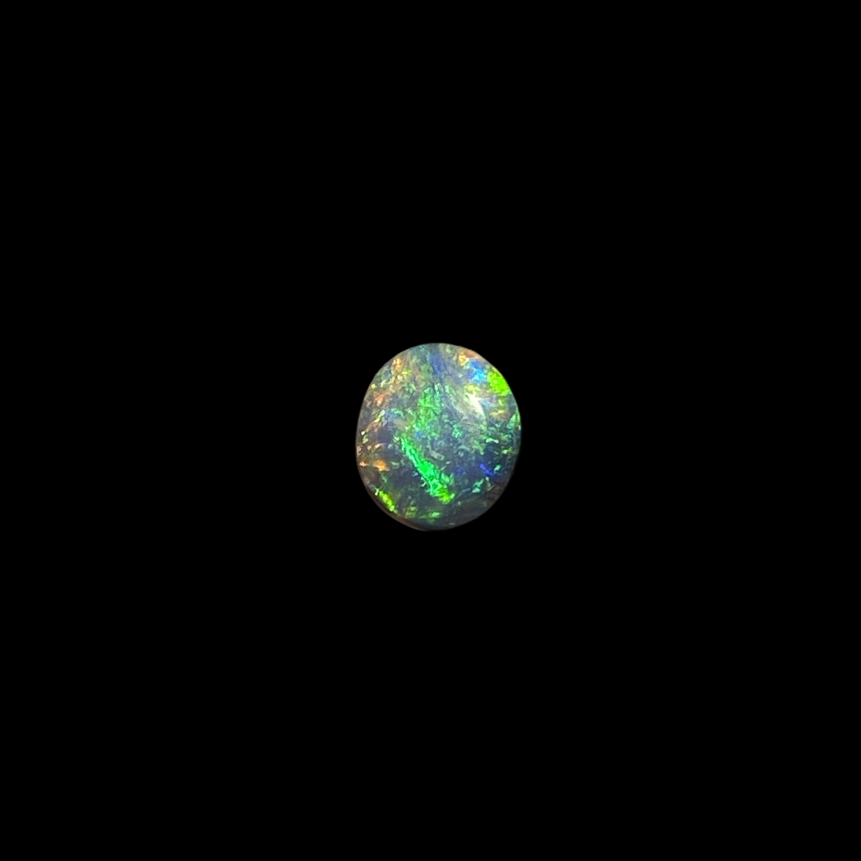 Solid black opal – 11636