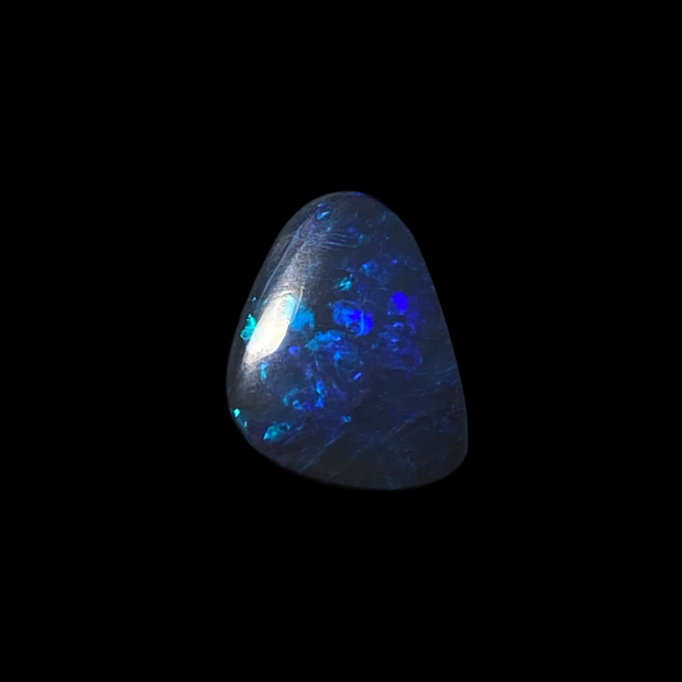 Solid black opal – 11641