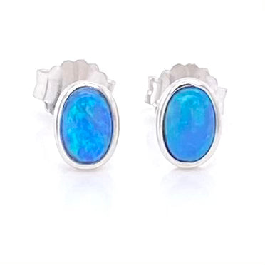Studs - Solid opal See 256