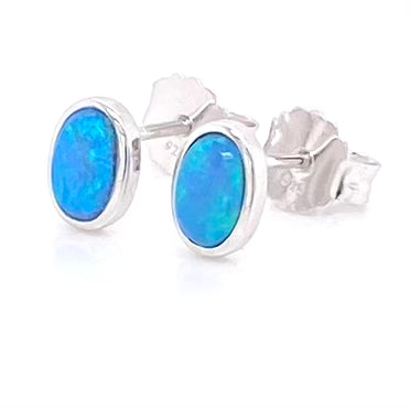 Ohrstecker – Massiver Opal Siehe 256