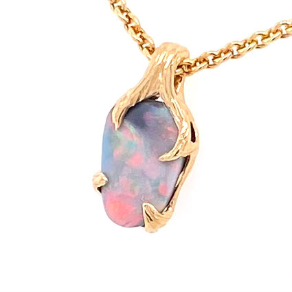 Vedhæng - Solid opal GP 206