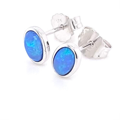 Studs - Solid opal See 257