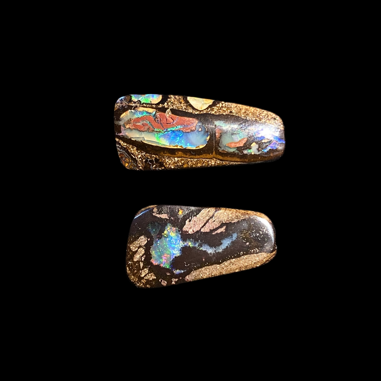 Boulder opal pair - 101310