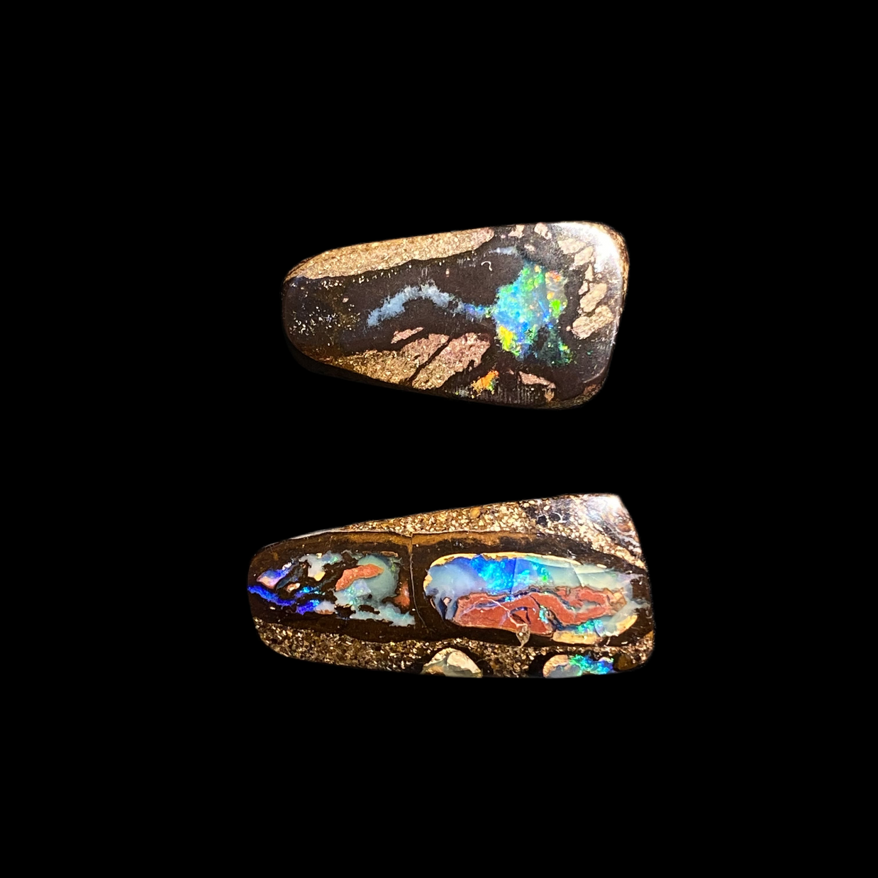 Boulder opal pair - 101310