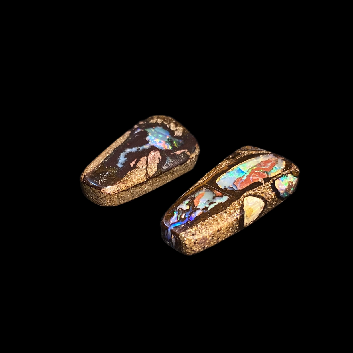 Boulder opal pair - 101310