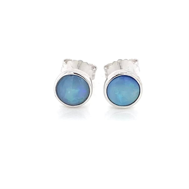Studs - Solid opal See 276